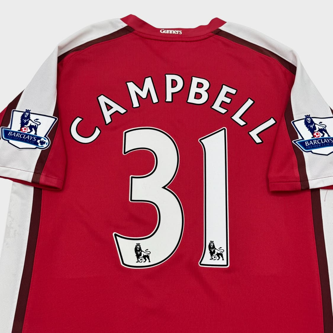 08-10 아스날 홈 No.31 솔 캠벨 상품이미지7