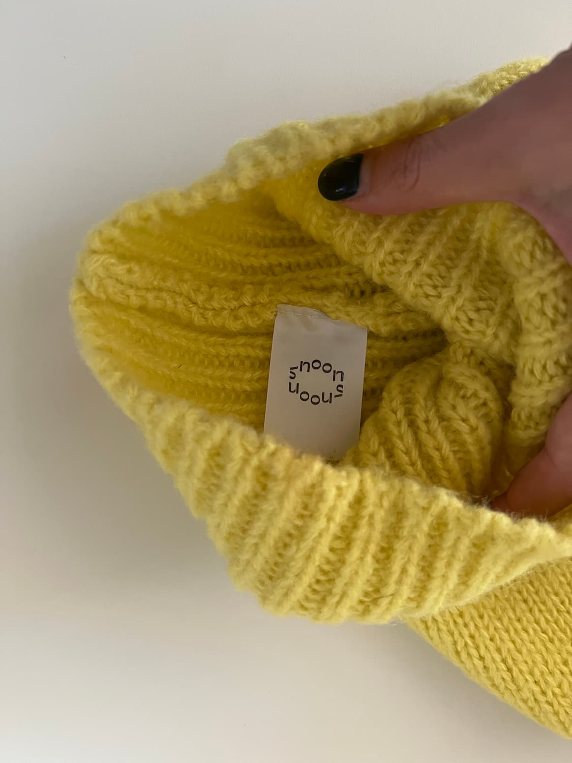 Sinoon 시눈 니트 바라클라바(옐로우) 상품이미지6