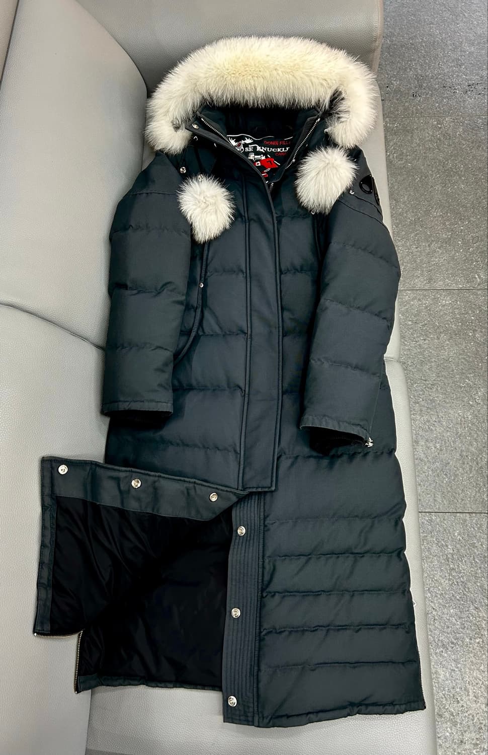 무스너클 여성 서스캐처원 롱패딩(S) 상품이미지3