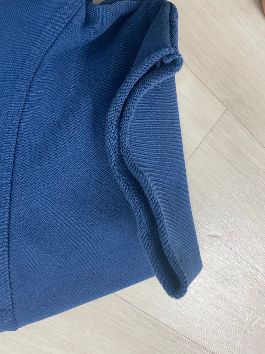 아이앱 스튜디오 헤비 숏슬리브 스웨트셔츠 네이비 - 23FW 상품이미지4