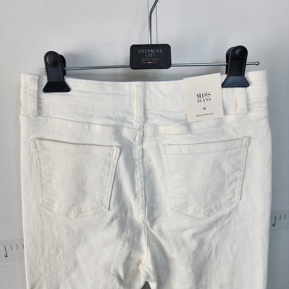 미스진 아이보리 부츠컷 청바지 상품이미지4