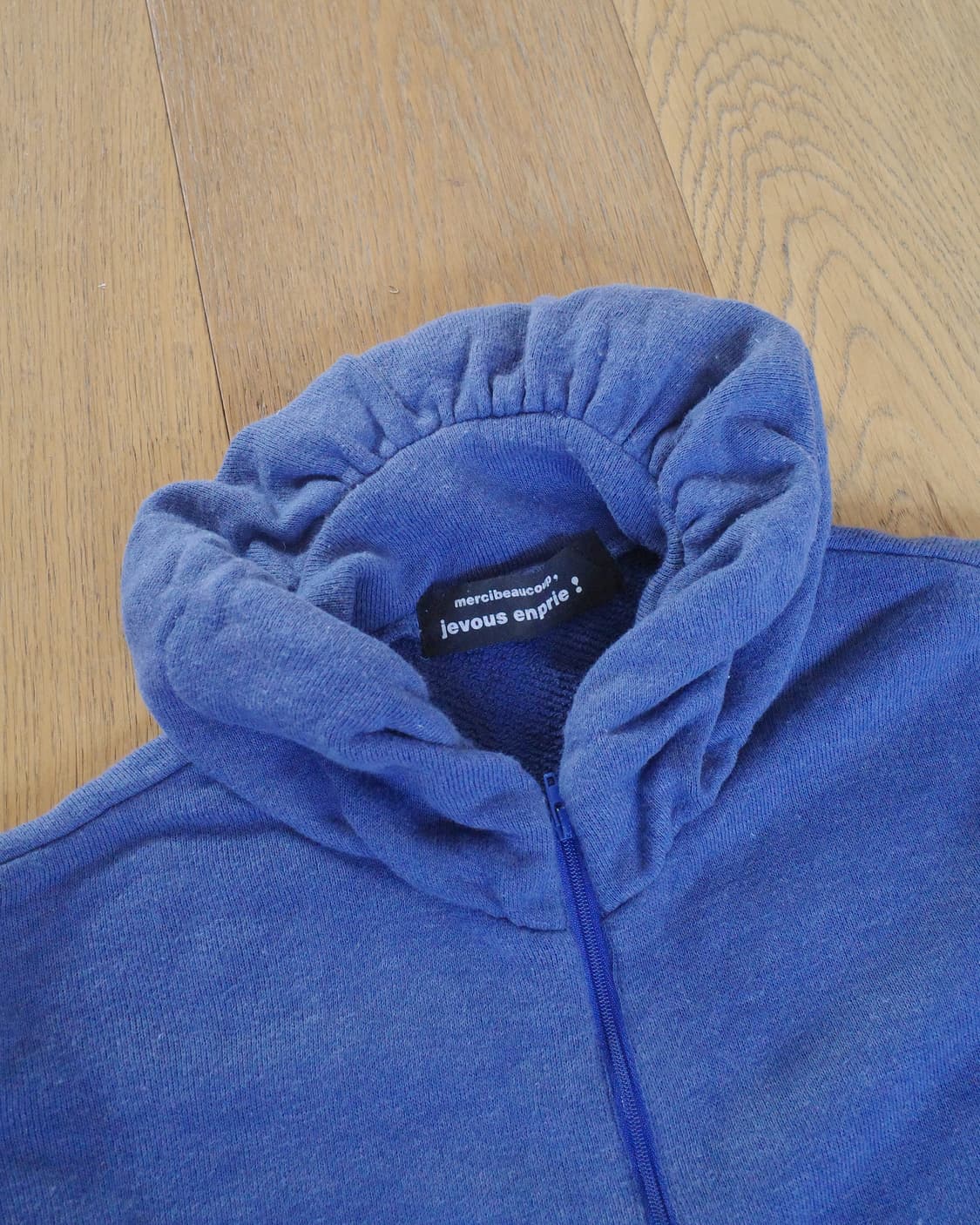 메르시보꾸 니트 집업 상품이미지2