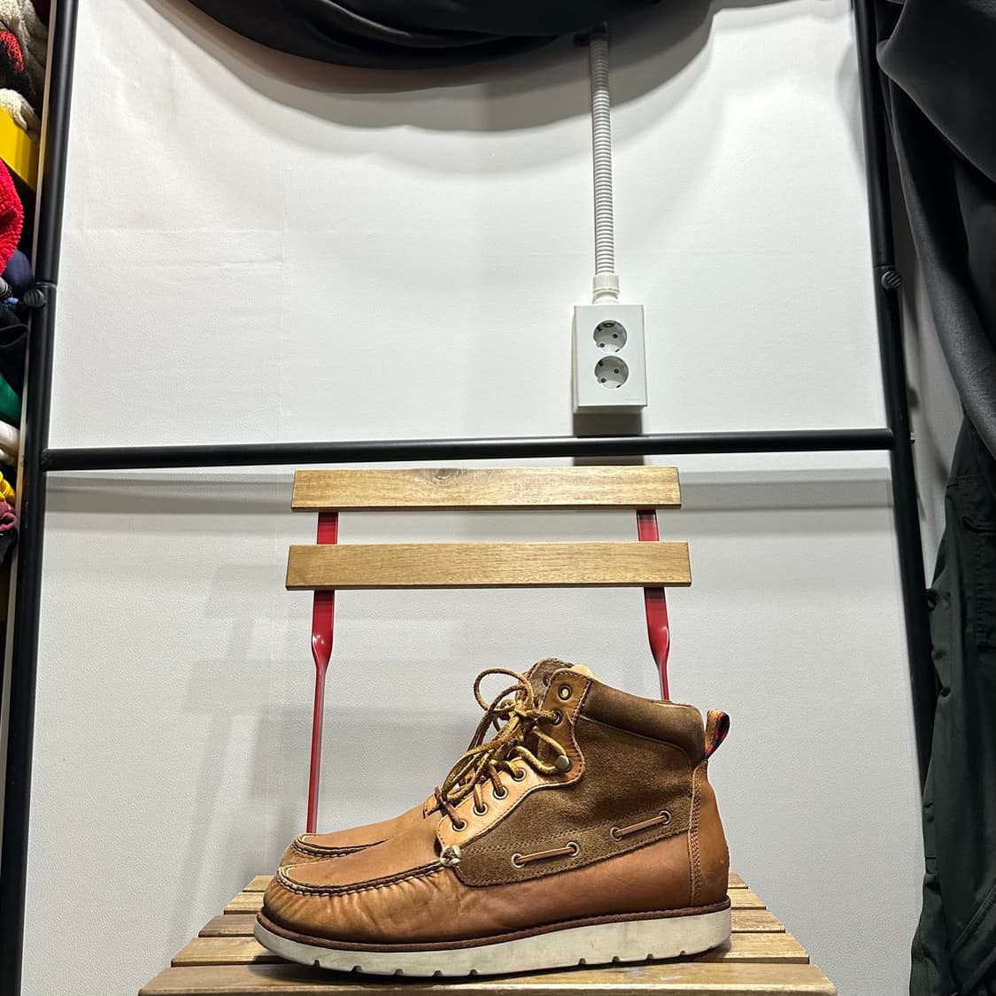 10D 280) 폴로 랄프로렌 부츠 Leather 레더 부츠 워커 상품이미지3