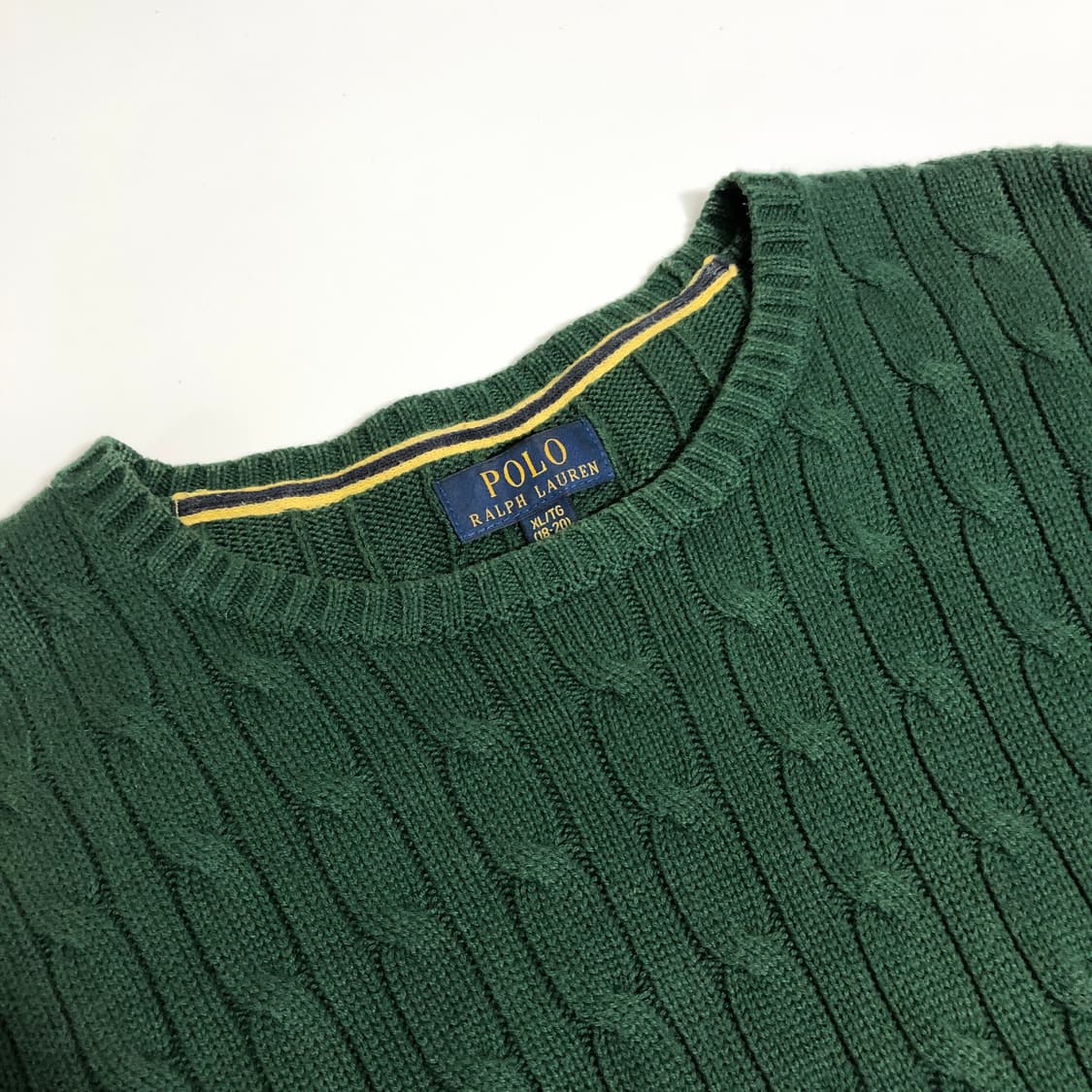 폴로 랄프로렌 케이블 니트 우먼XL 상품이미지2