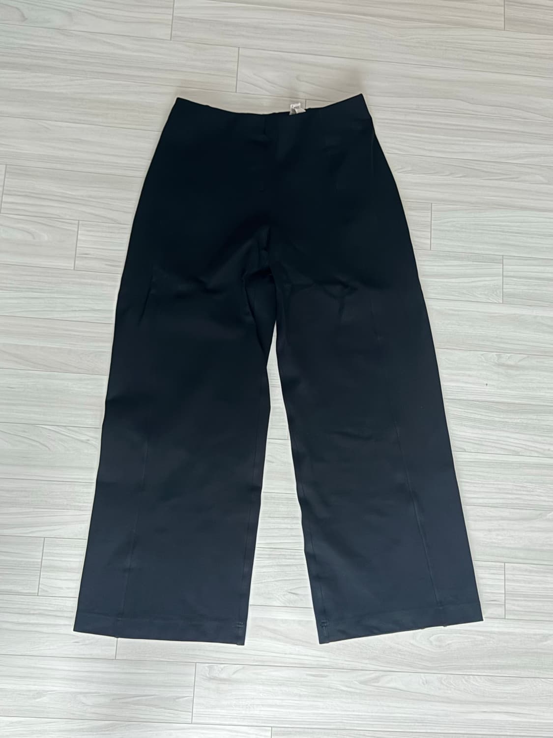 룰루레몬 스트레치 니트 스트레이트 레그 풀온 팬츠 블랙  상품이미지5