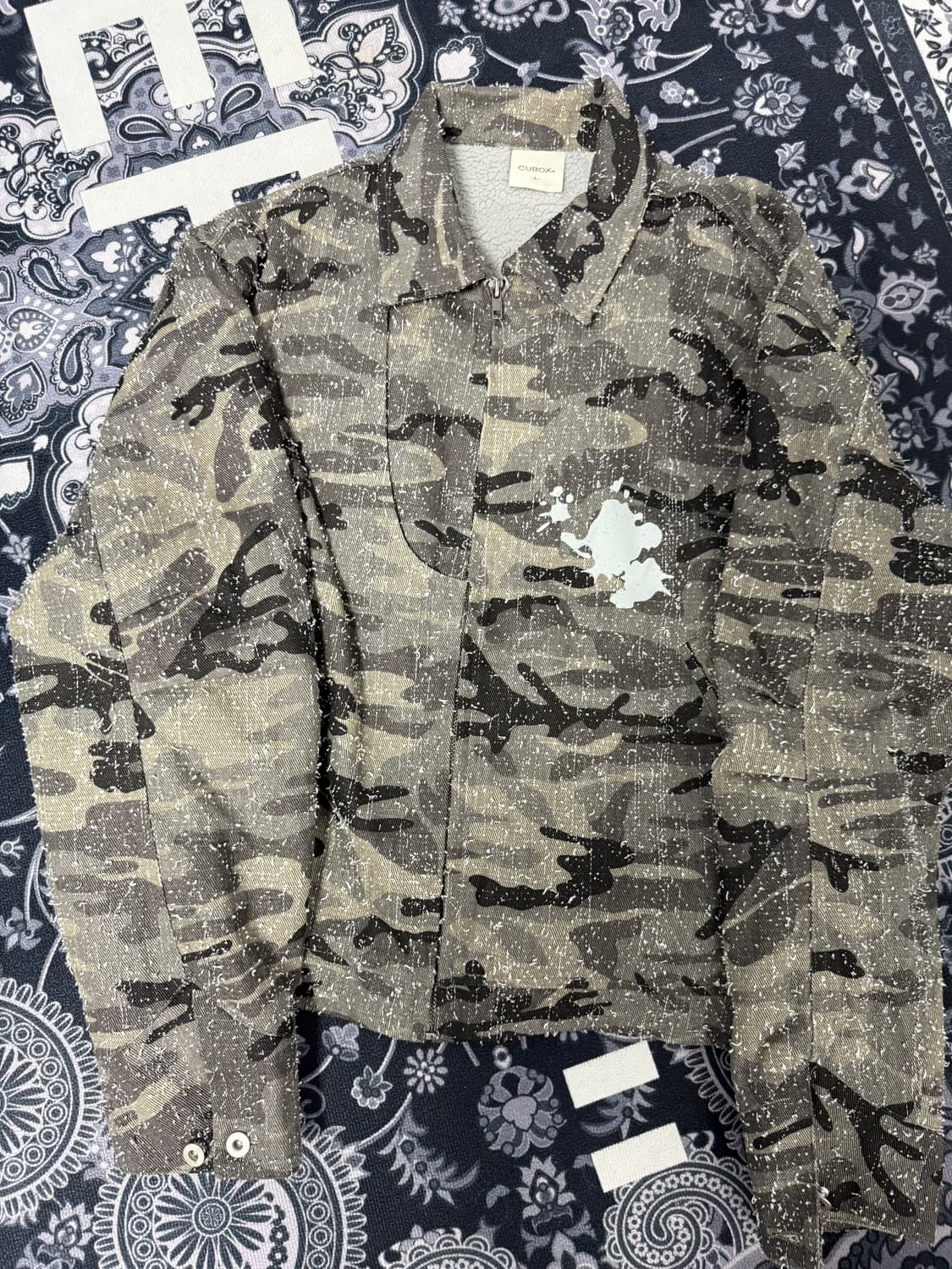 Cube 카모 워크자켓 상품이미지2