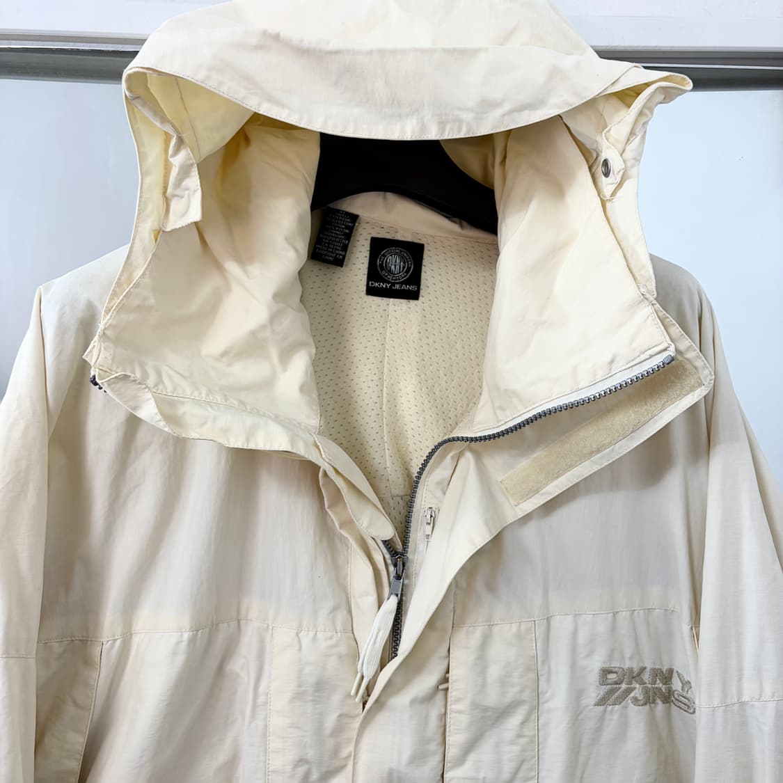 DKNY 90s 투웨이 나일론 코튼 파카 상품이미지7