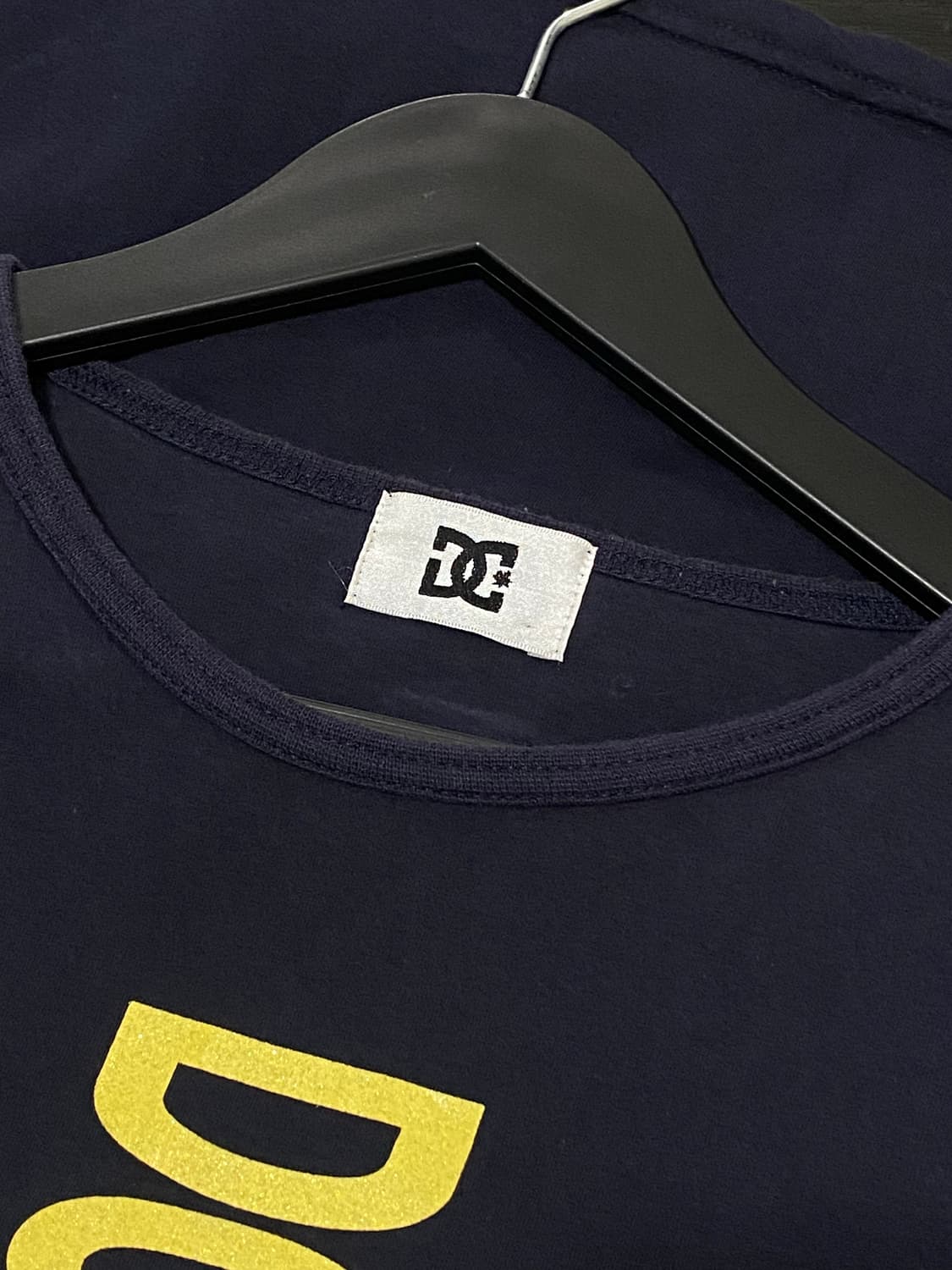DC 레터링 네이비 반팔티셔츠 상품이미지7
