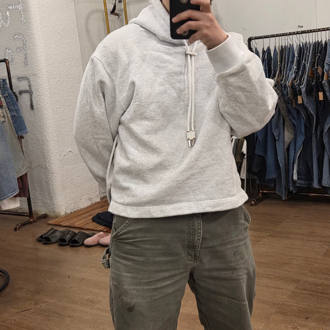 솔리드옴므 후드티 46사이즈 상품이미지5