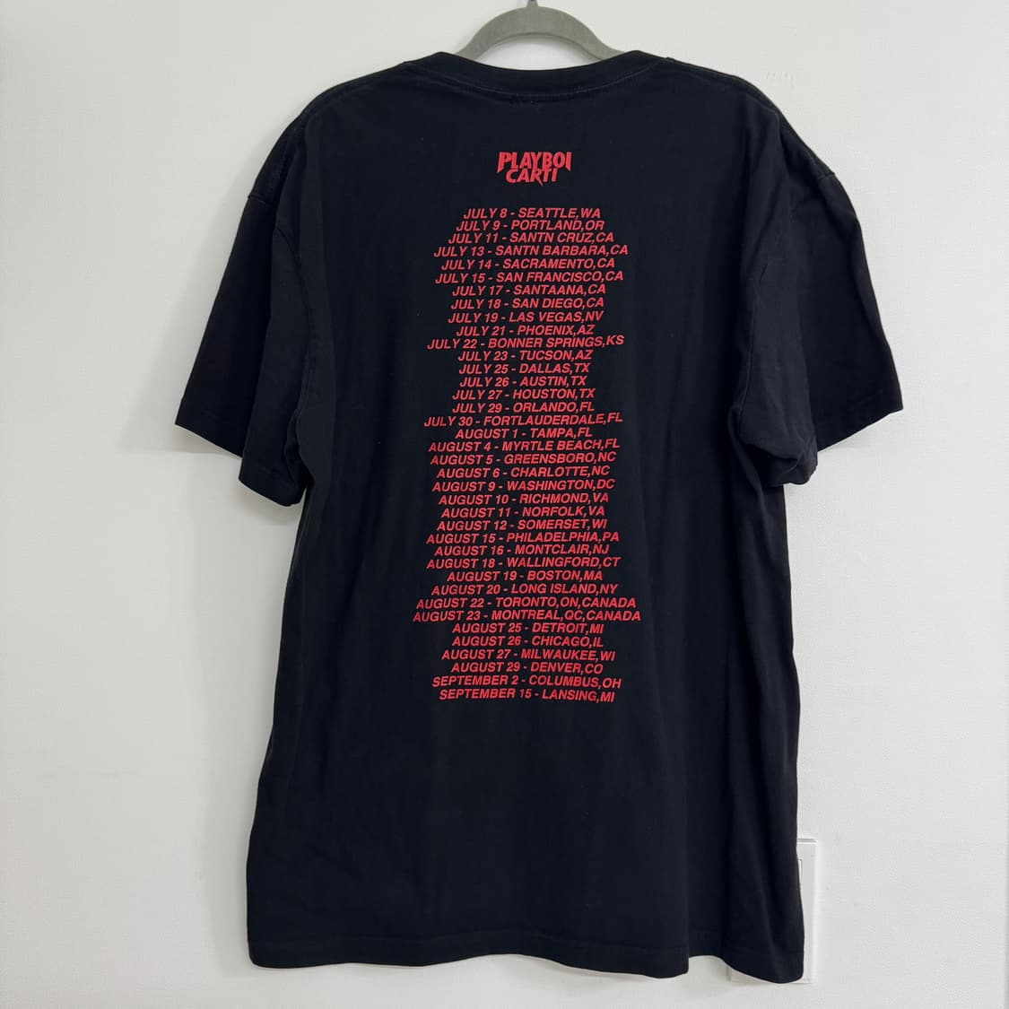 플레이보이 카티 die lit tour merch 머쳔다이즈 상품이미지4