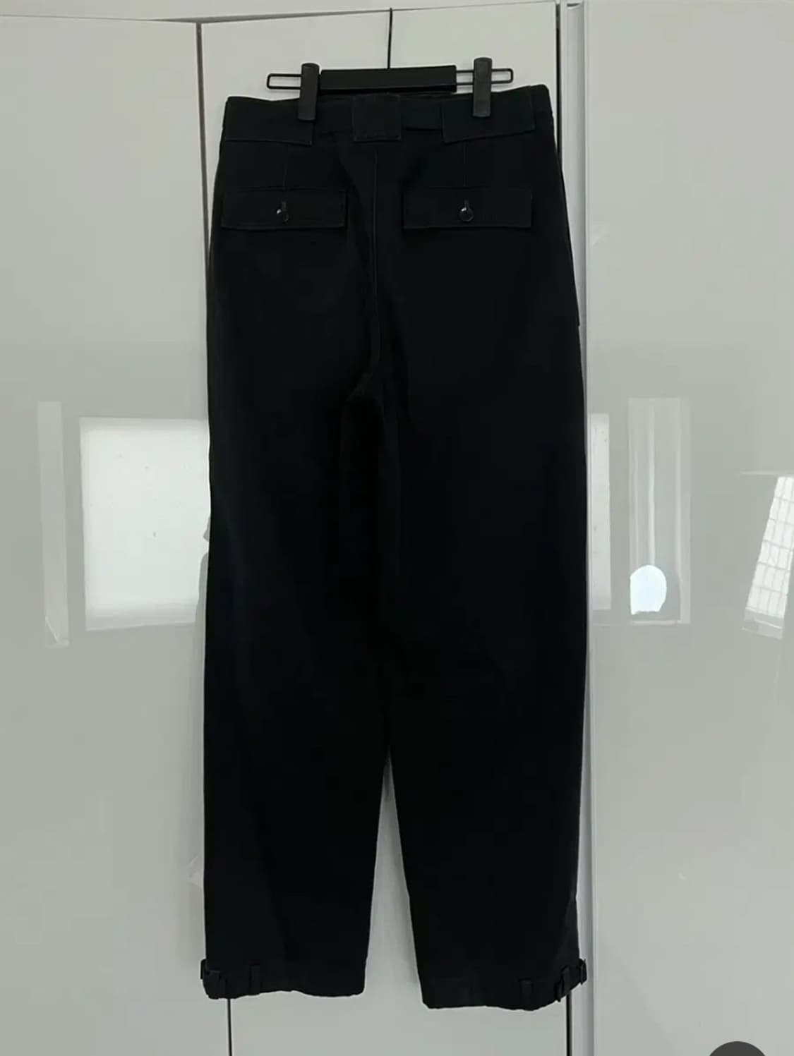 르메르 유틸리티 팬츠 46 블랙 상품이미지5