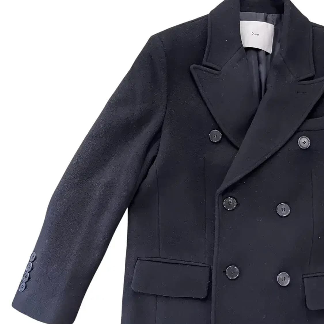 Dunst unisex wool coat black XS 상품이미지2