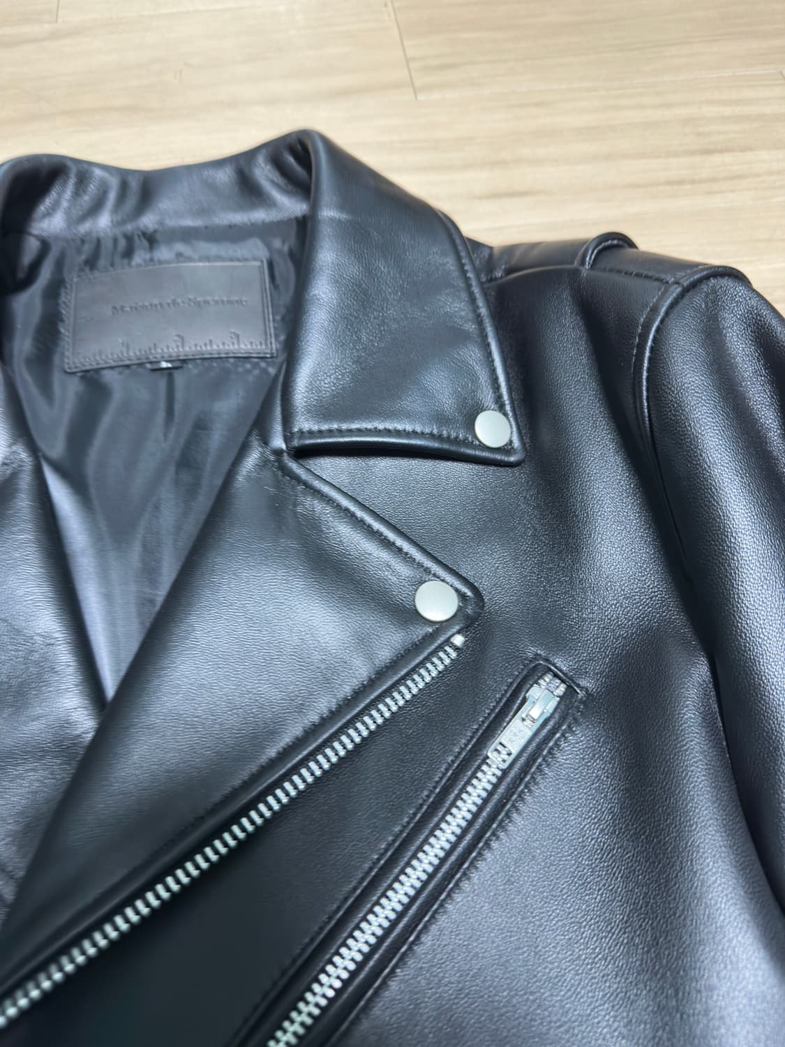 스페로네 카우하이드 라이더 가죽 자켓 상품이미지5