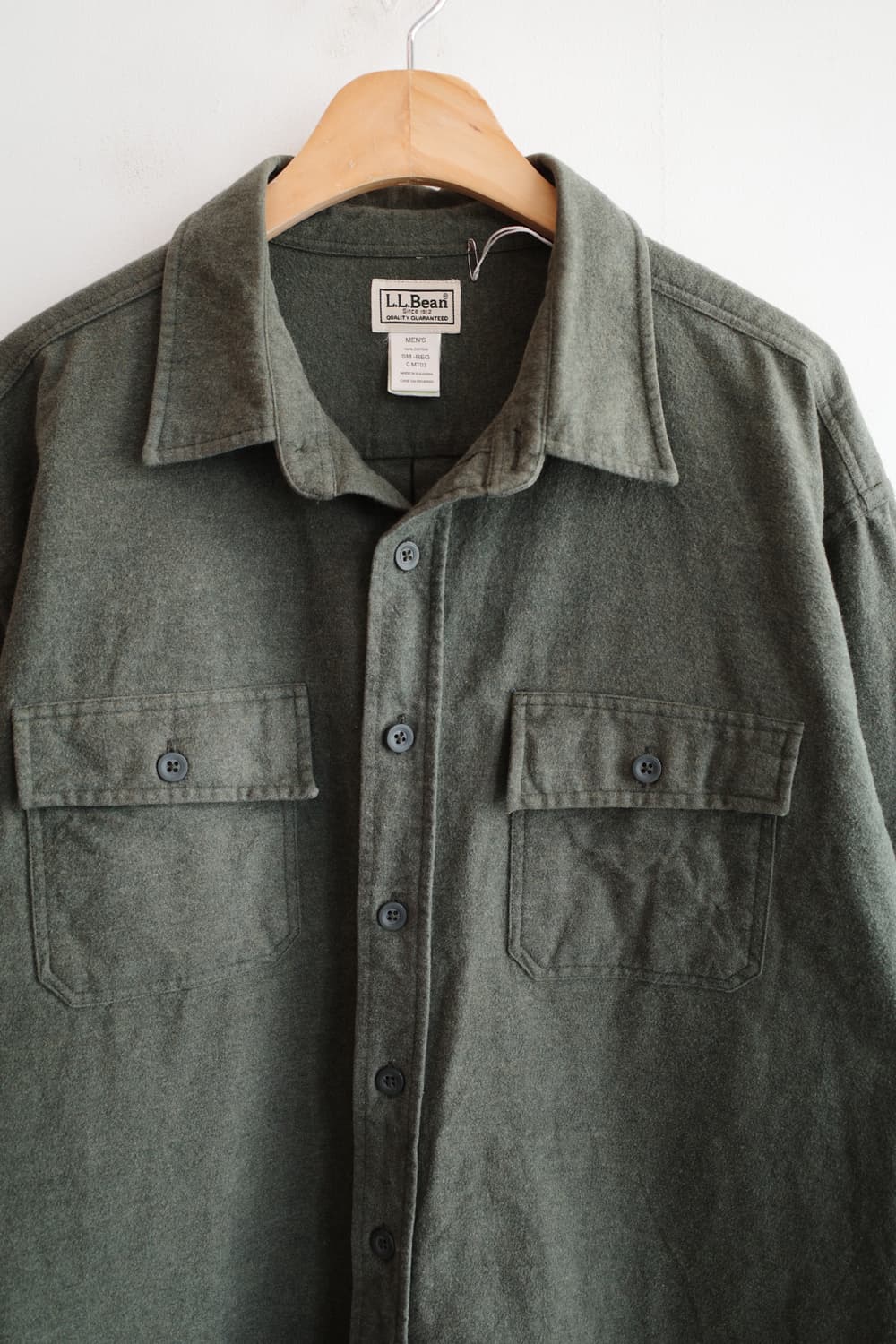 L.L.Bean 엘엘빈 빈티지 플란넬 투포켓 셔츠 상품이미지2