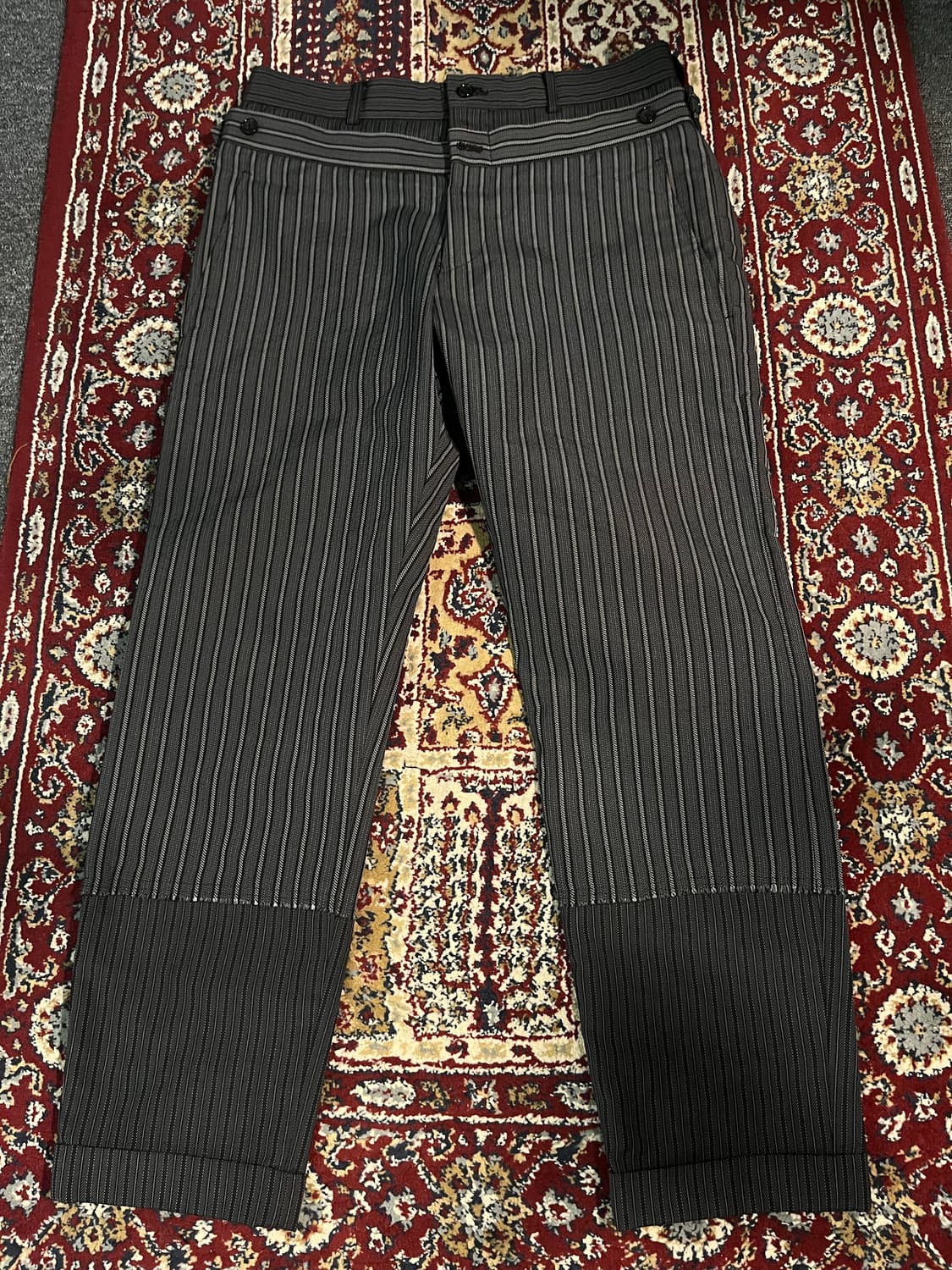 comme des garcons homme plus 도킹 스트라이프 팬츠 상품이미지1
