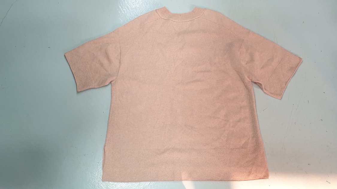 델라라나 케시미어100반팔 니트 상품이미지2