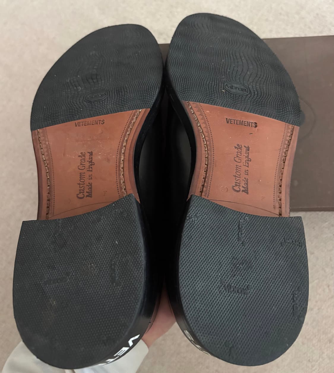 베트멍 처치스 새넌 더비 슈즈 블랙 / 42 상품이미지8