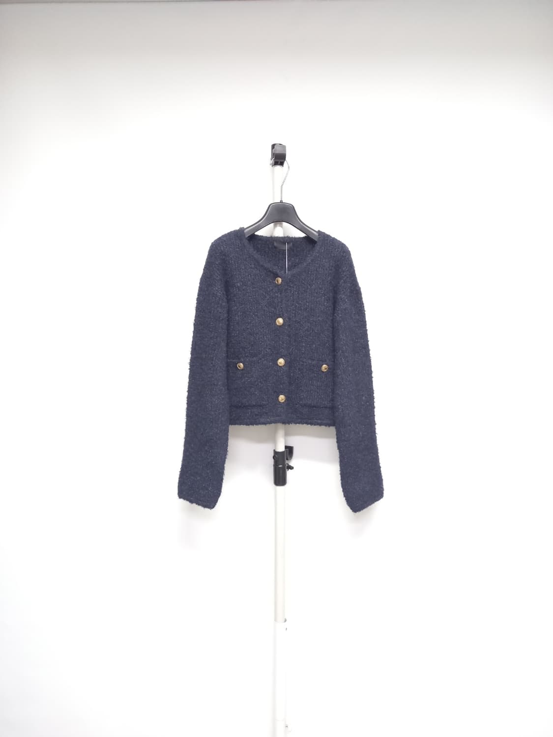 새 모어서울 몸빼 추동 울 혼방 숏 가디건 L.XL 66.77 상품이미지1