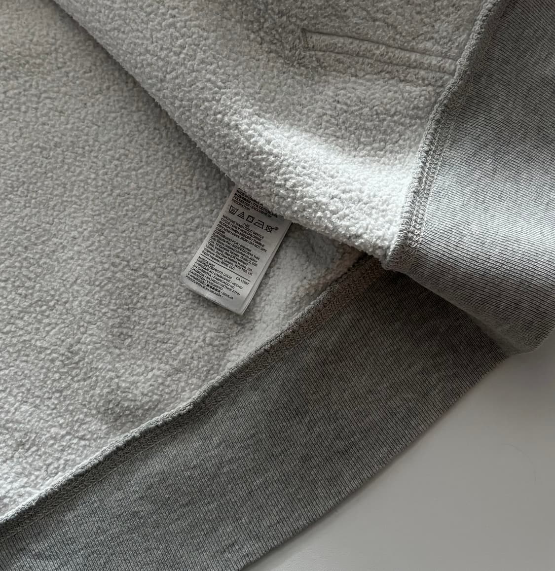 GAP 갭 빅로고 그레이 후드 집업 상품이미지4