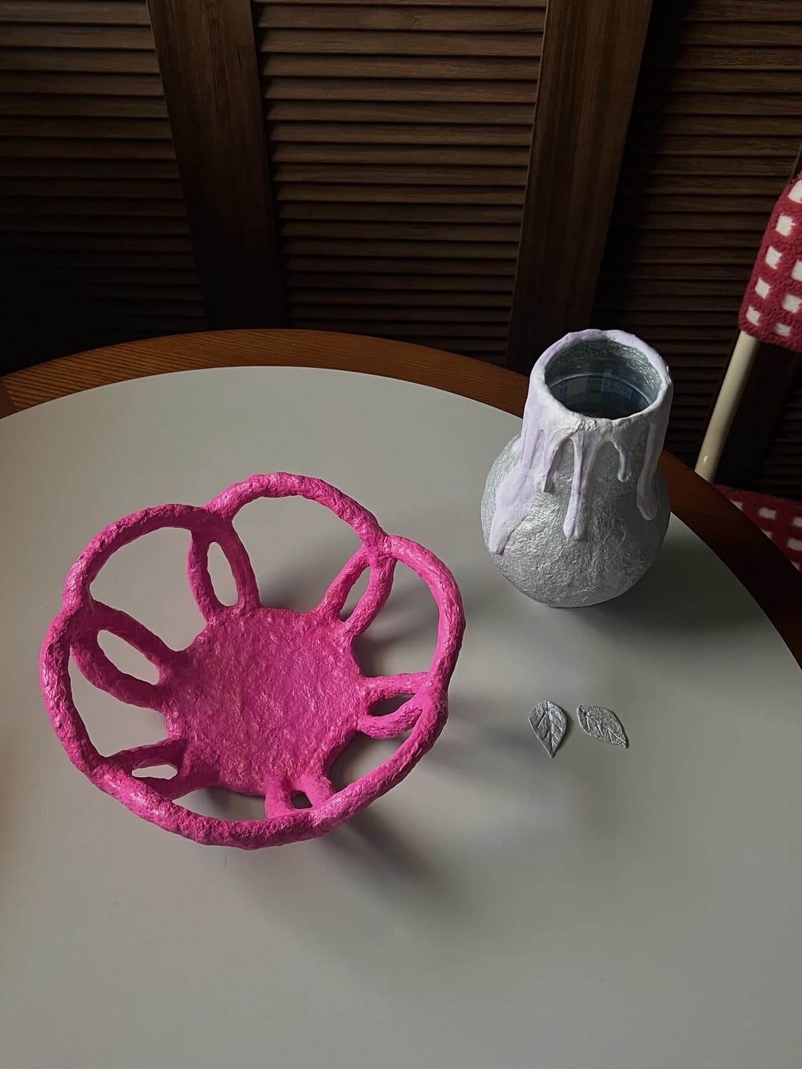 핫핑크 바구니 오브제 상품이미지2