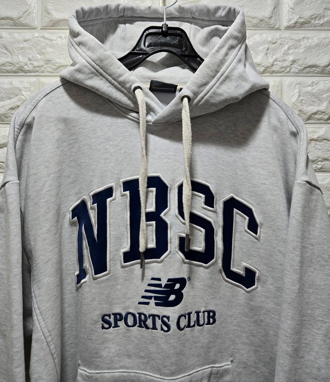 뉴발란스 NBSC 스포츠클럽 후디 후드티 90~95 상품이미지2