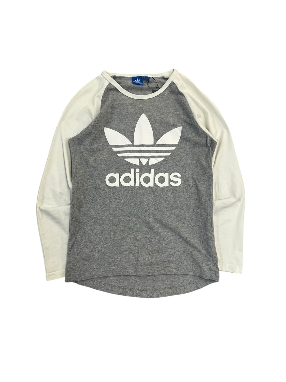 아디다스 배색 긴팔티 그레이 95 #csz3695 상품이미지3