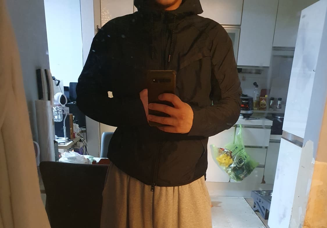 착샷* NIKE 나이키 바람막이 집업 자켓)105 상품이미지2