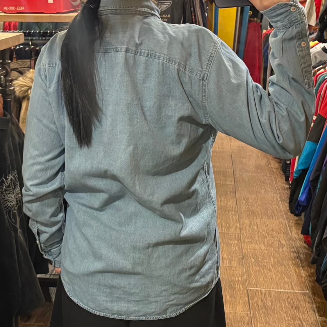 [HI] Carhartt 칼하트 긴팔 데님셔츠 상품이미지5