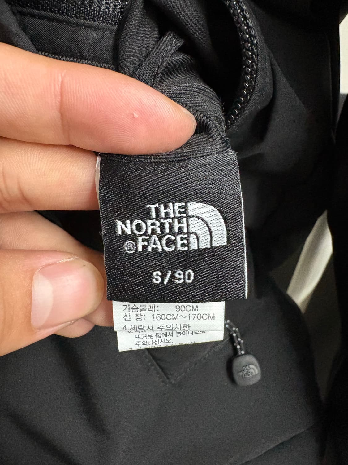 노스페이스 리버시블 블랙 플리스 패딩 상품이미지5