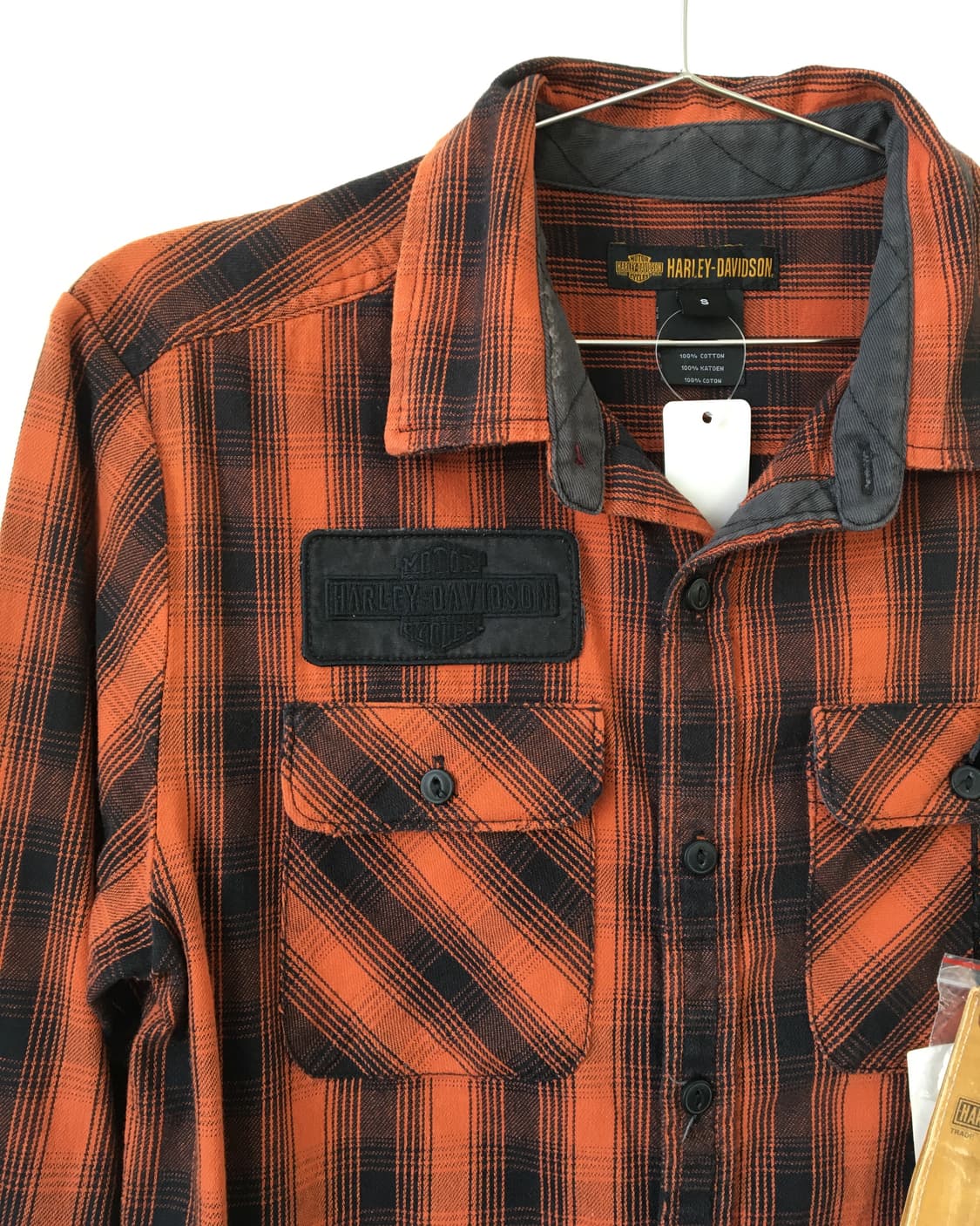 Harley Davidson check pattern shirt 상품이미지4