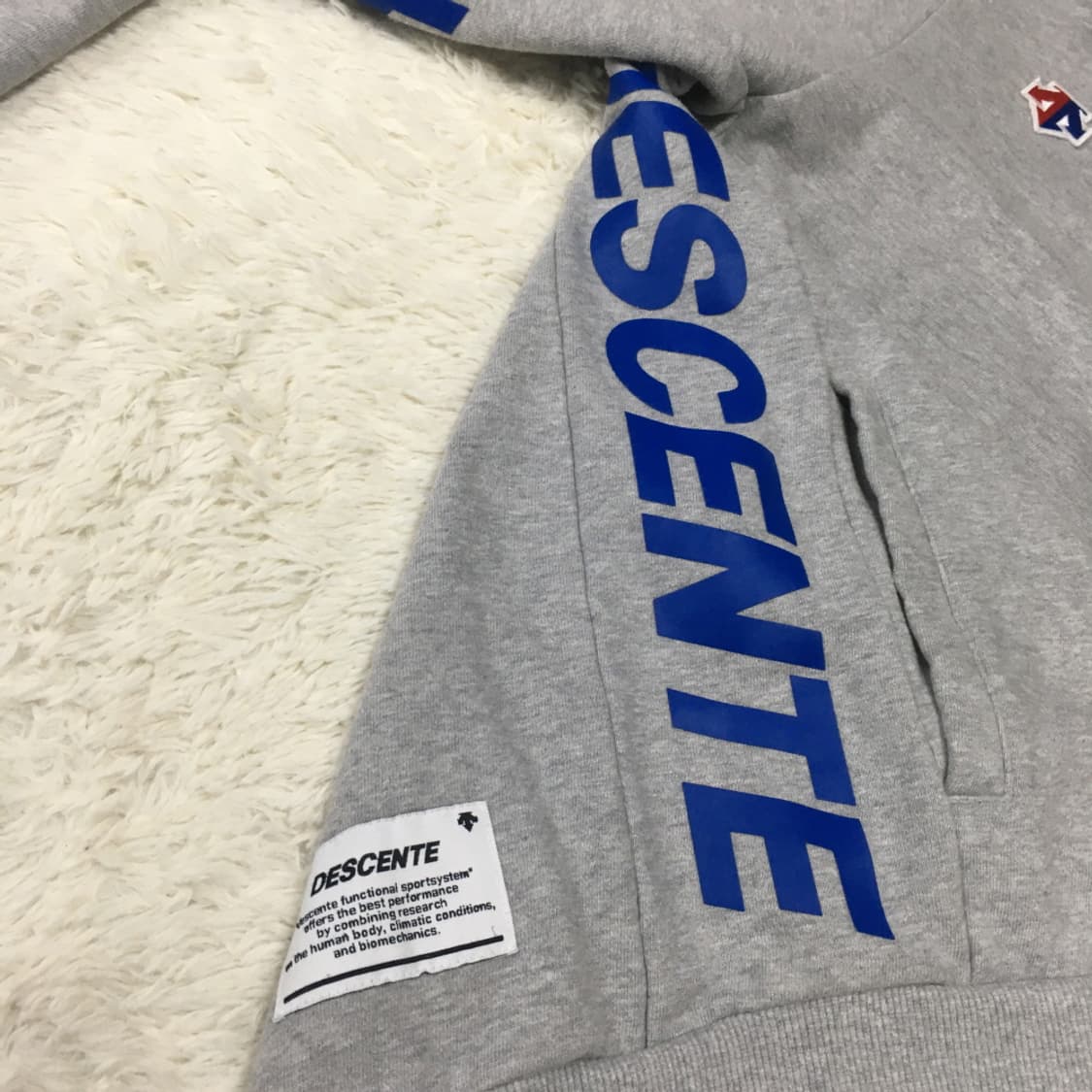 데상트 사이드로고 후드집업 BB20 상품이미지5