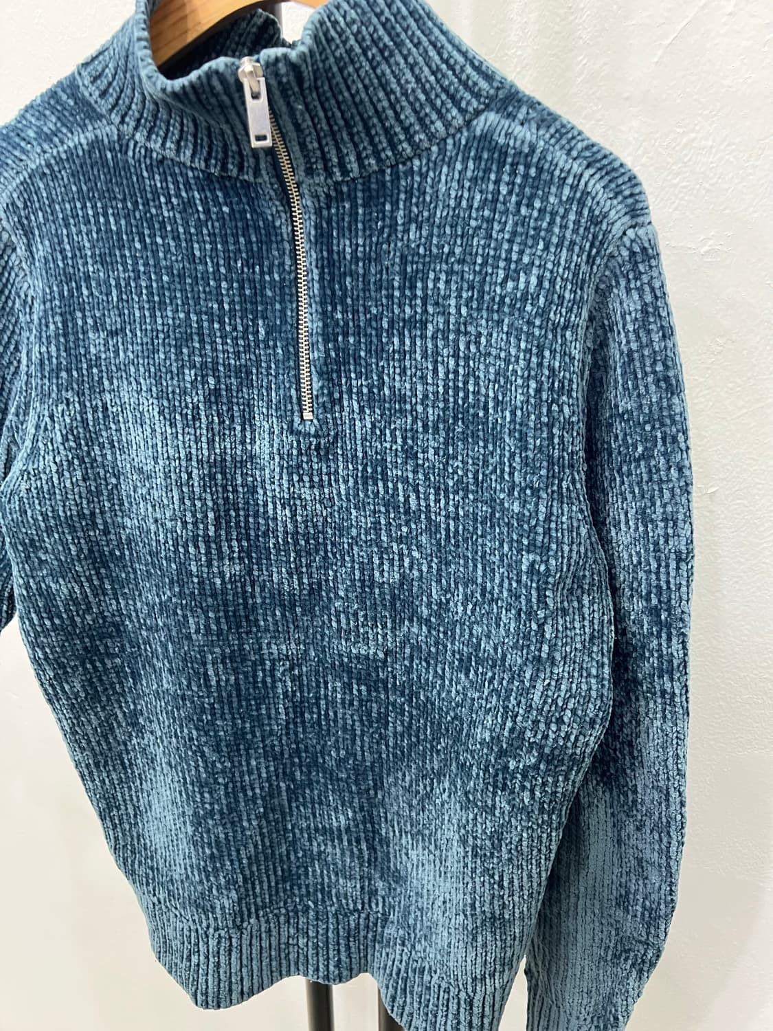 정품) COS 코스 여성 하프집업 XS 상품이미지3