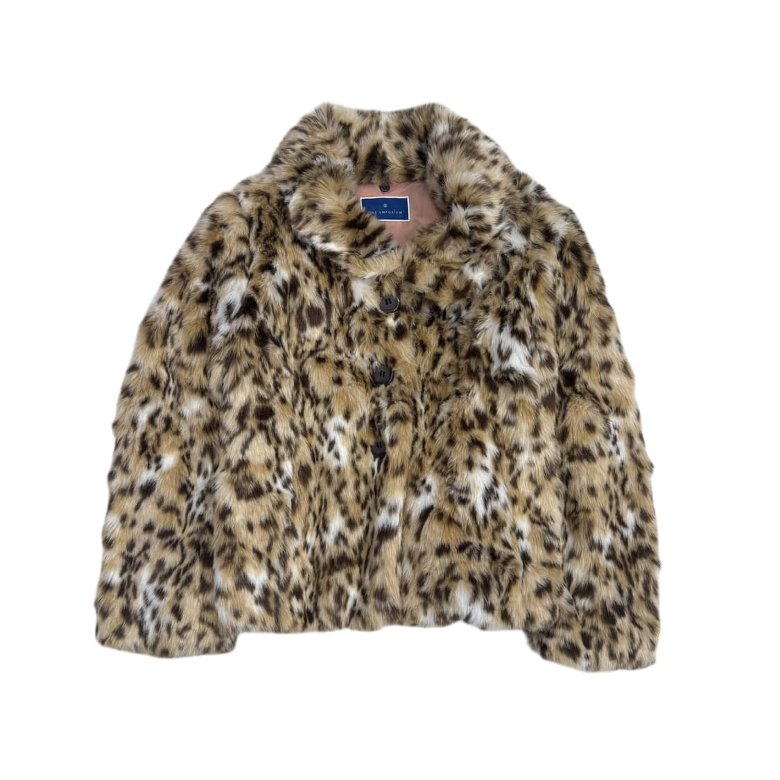 leopard fur jk 상품이미지1