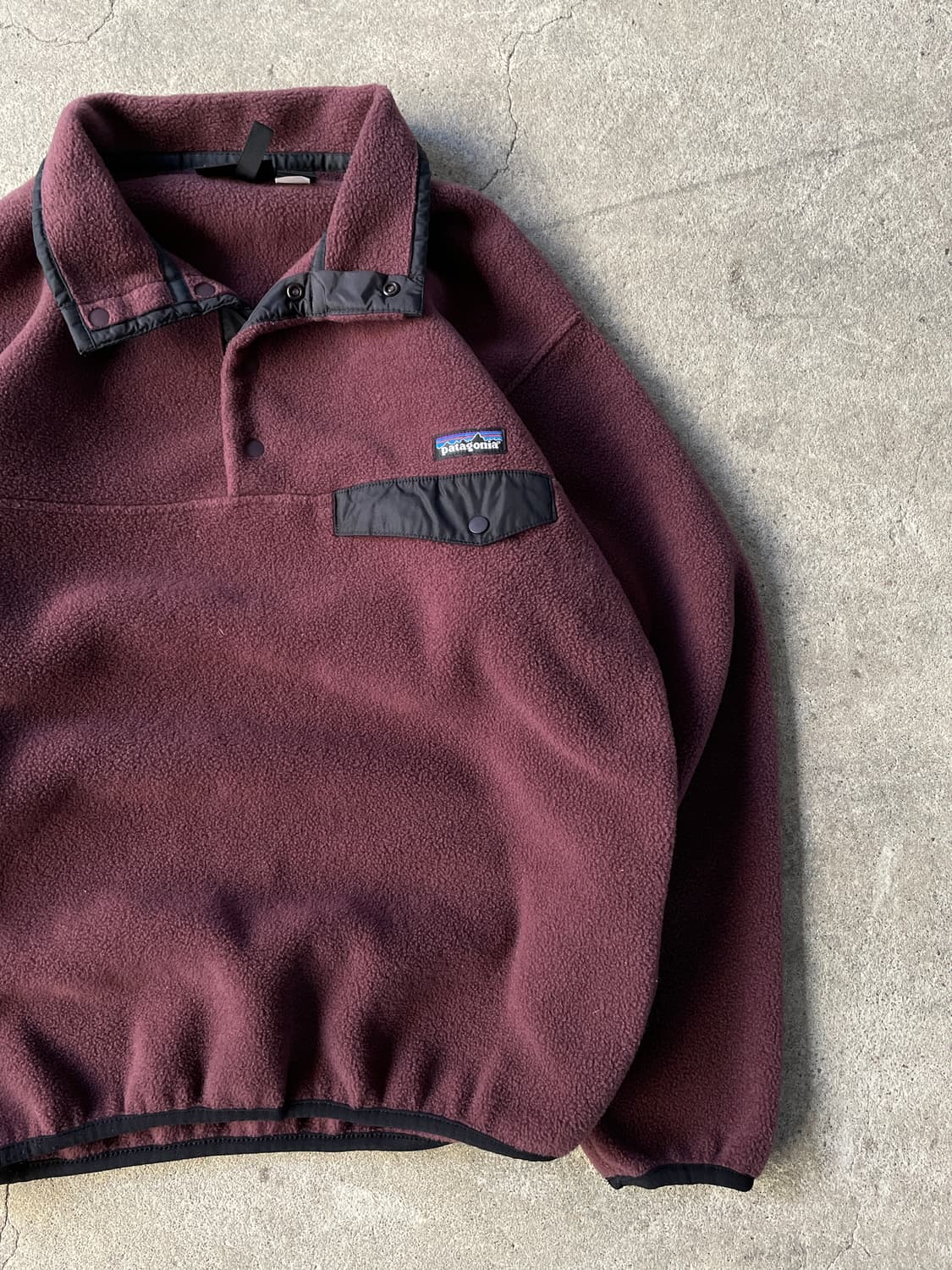 00s Patagonia Synchilla Brown Snap-T  상품이미지3