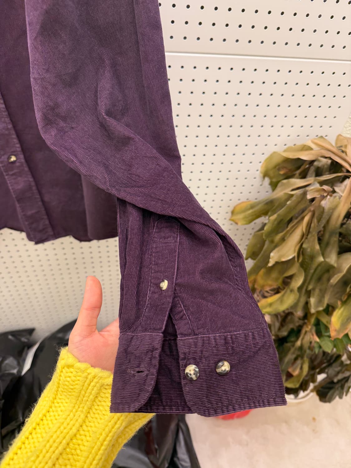 칼하트 코듀로이 박시핏 워크 셔츠 U24 상품이미지3