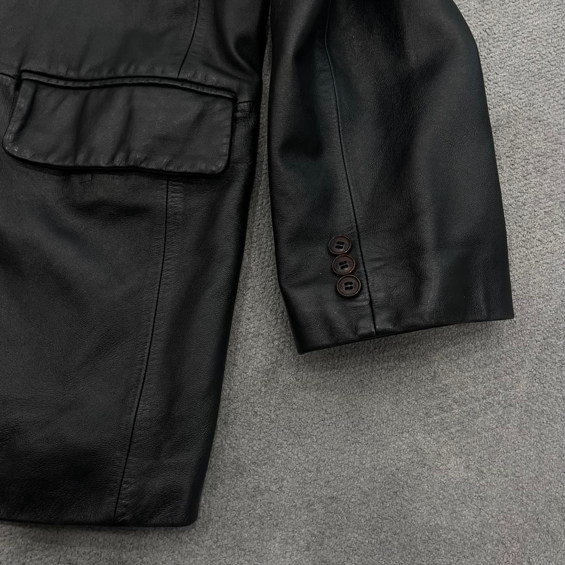 100 빈티지 양가죽 블레이저 레더자켓 상품이미지3
