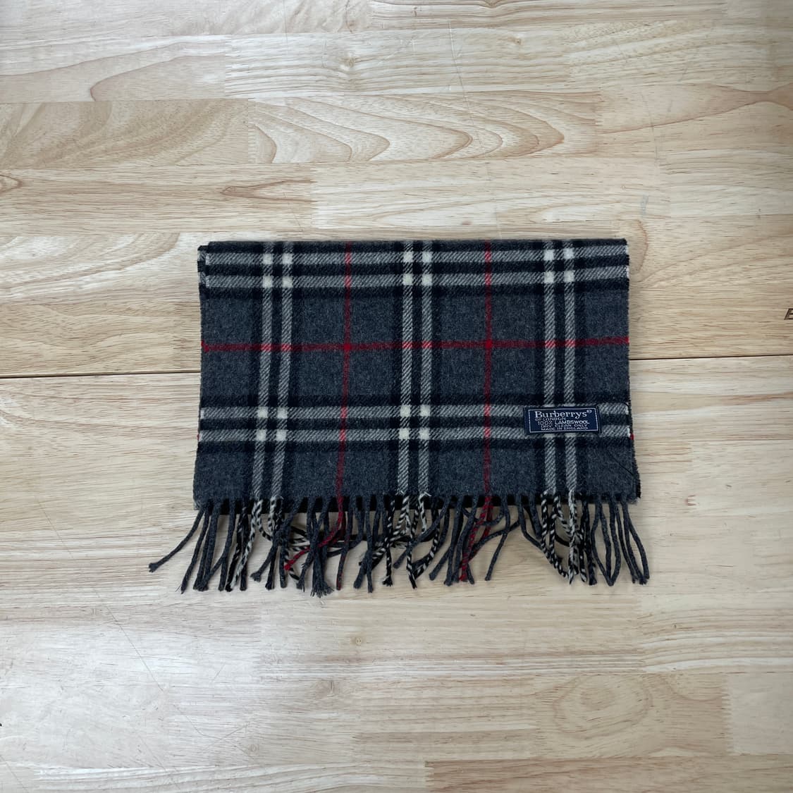 버버리 정품 램스울 머플러 그레이 상품이미지1