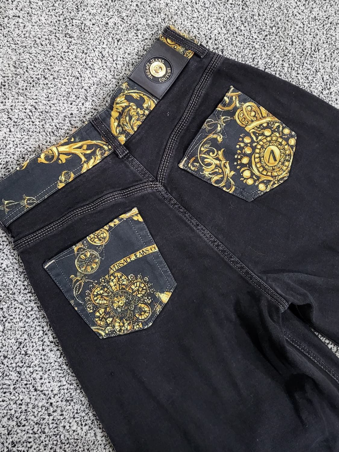VERSACE 블랙 진 상품이미지4