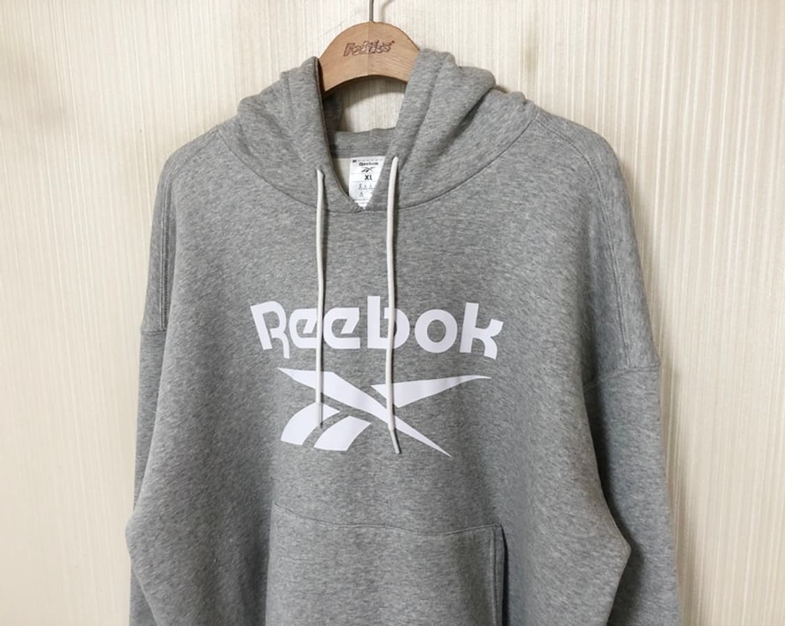 리복 빅로고 플리스 후드티셔츠 XL(해외) 상품이미지6