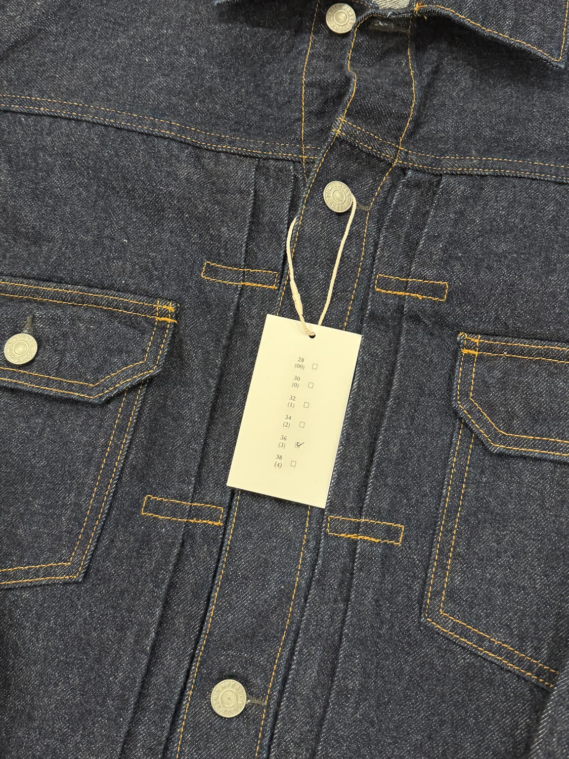 데밀 LOT.062 파이오니어 데님자켓 - 인디고워시 셀비지 상품이미지4