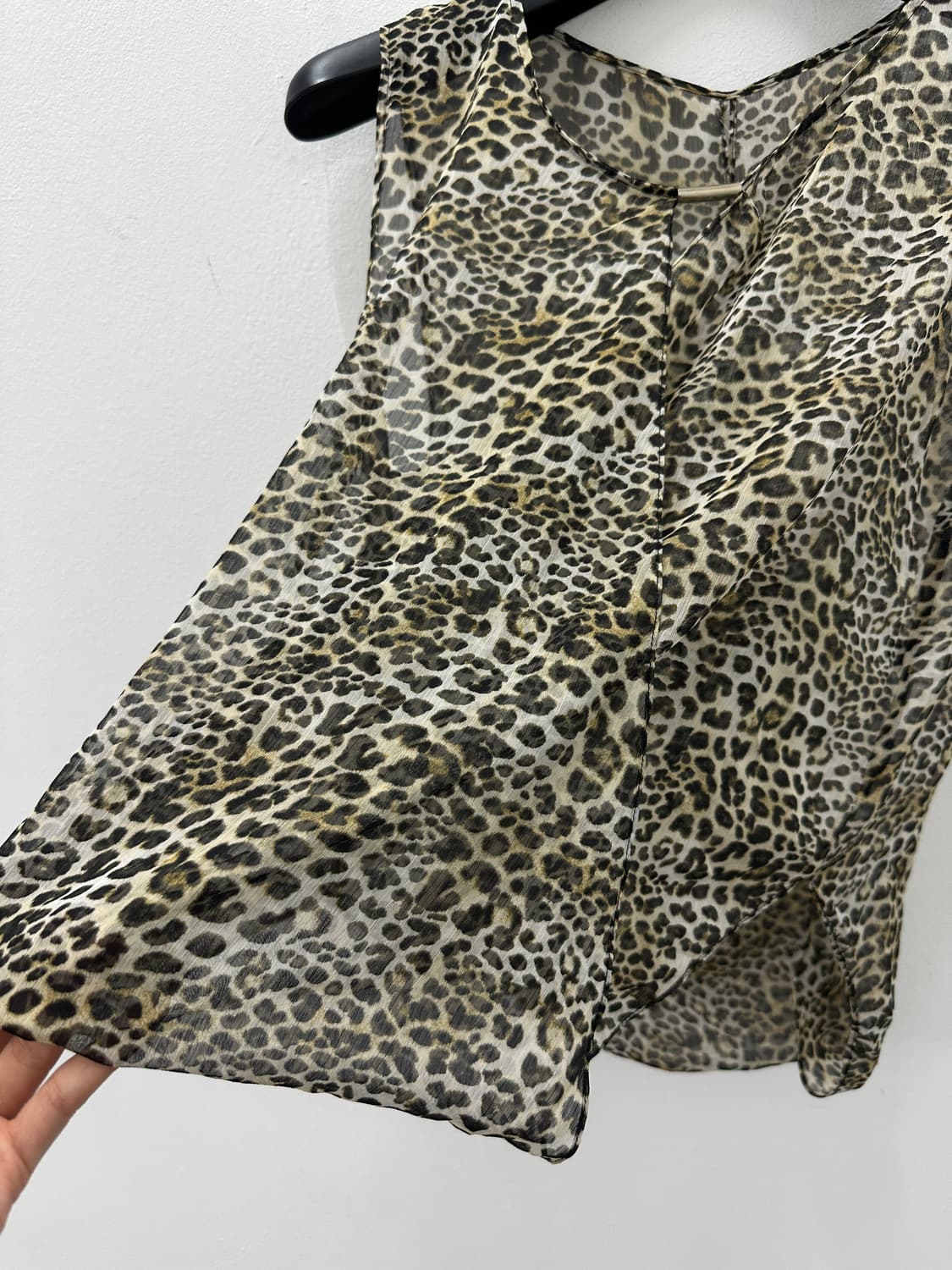 Vintage leopard sleeveless 상품이미지5
