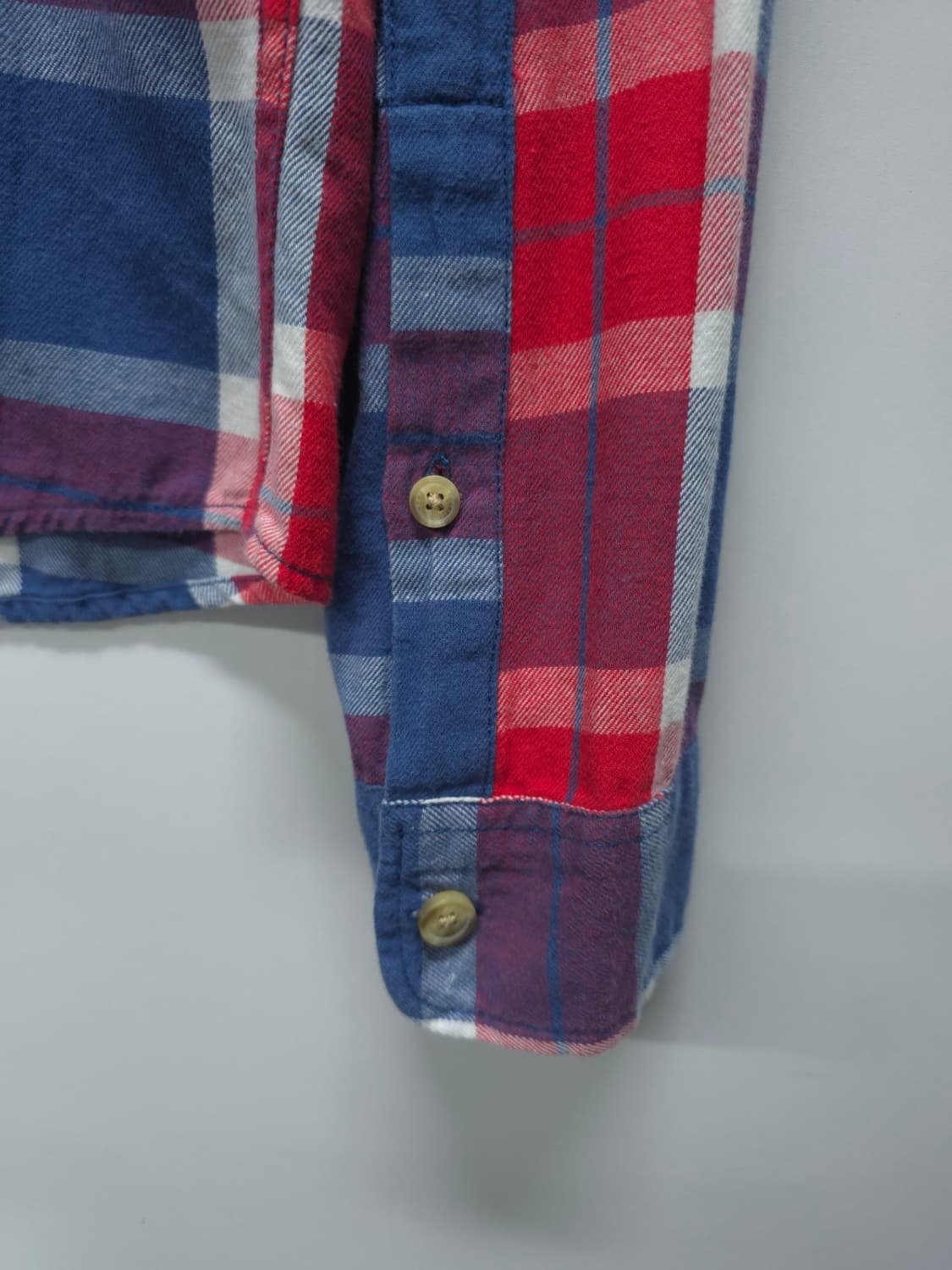 홀리스터 시그니처 로고 체크 플란넬 셔츠 (95) 상품이미지9