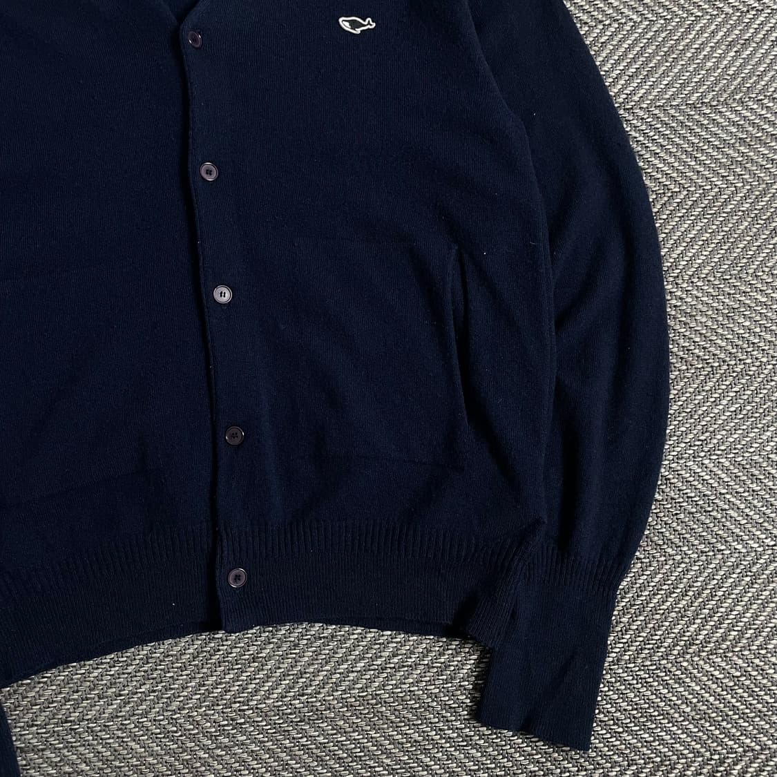 네이더스 미니멀 가디건 네이비o 2971 상품이미지2