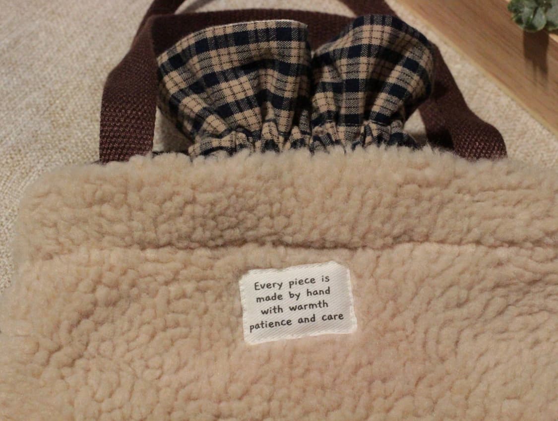 핸드메이드 미니 파우치 겸 미니백 상품이미지2