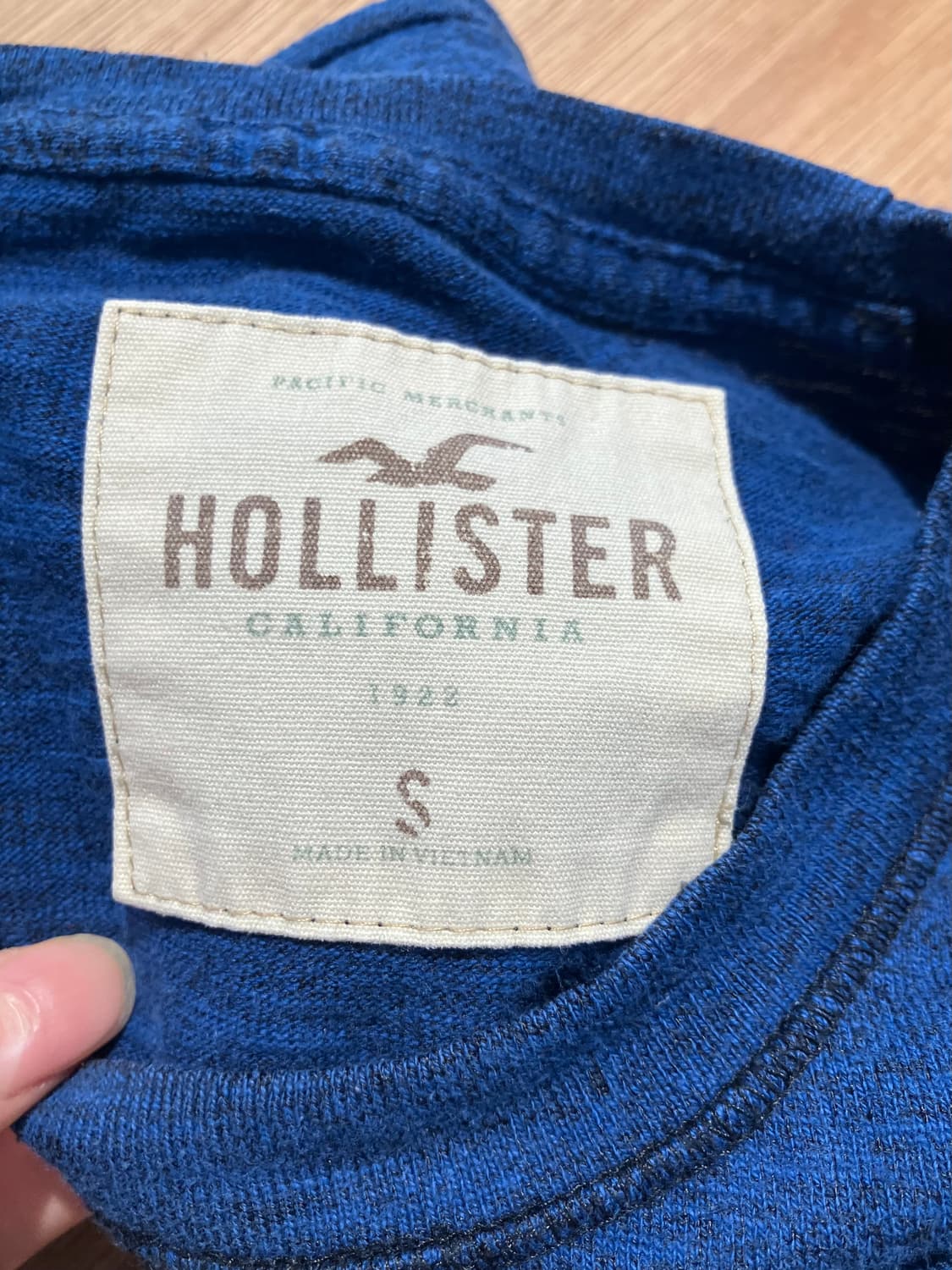 Hollister 로고 롱슬리브 티셔츠 S 상품이미지3