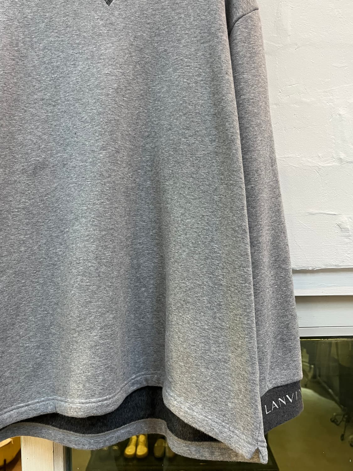 Lanvin 랑방 플리스 스웨트 셔츠 LL 상품이미지4