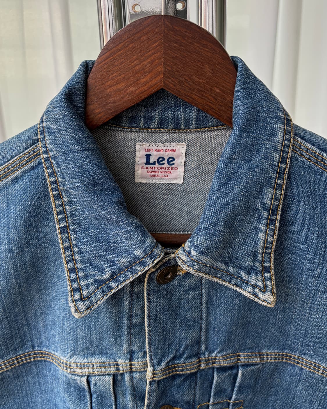 [S]Lee 리 90s JPN 0401 카우보이 1세대 데님 트러커 자켓 상품이미지9