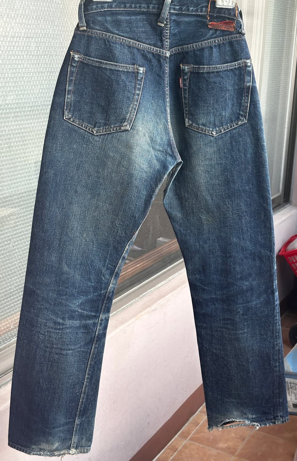 초레어 구형 오리존티 드님 (Denime) XX 셀비지 데님 레드탭 상품이미지3