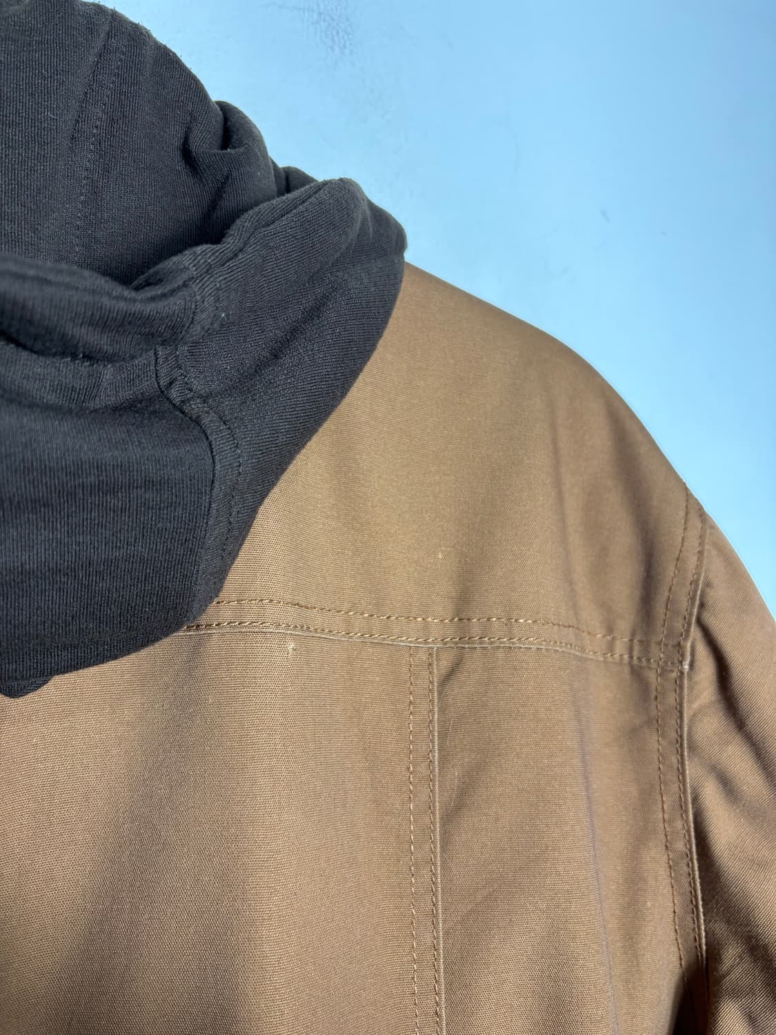 Tradesmax 후드 레이어링 카라 자켓 상품이미지8