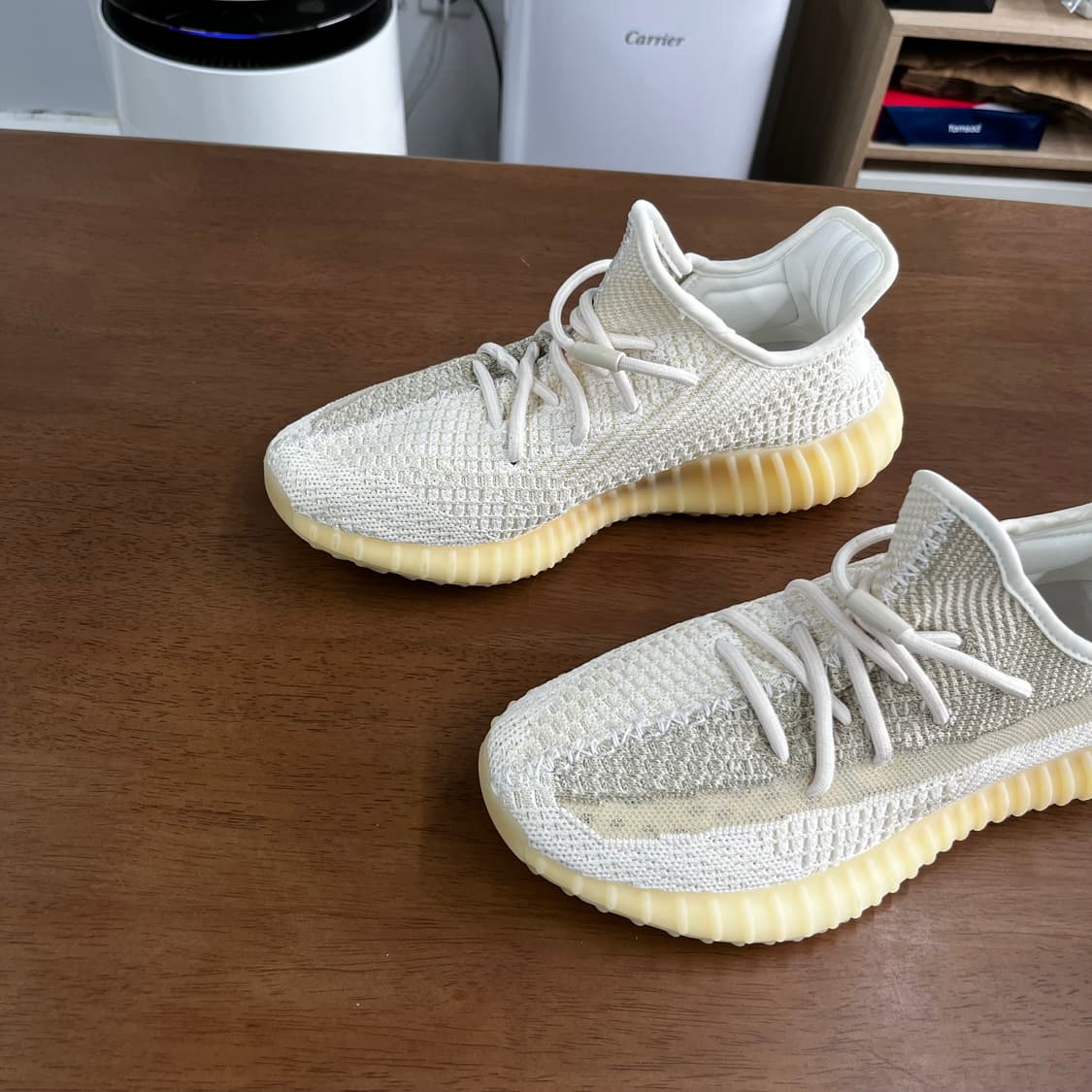 이지부스트 350 v2 내츄럴 265mm 새상품 상품이미지2